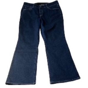 Lane Bryant Slimming Flare Dark Denim Jeans Plus Size Womens 20R